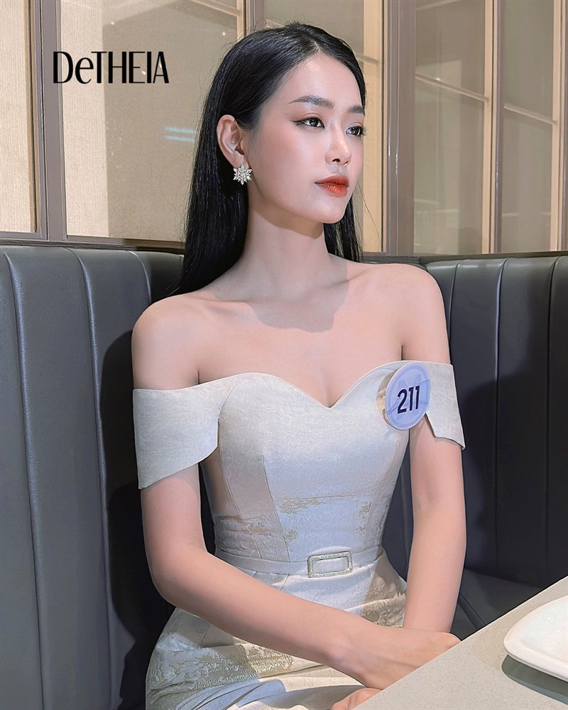 Top 5 Miss World Vietnam 2023 shines in the charming by DeTHEIA